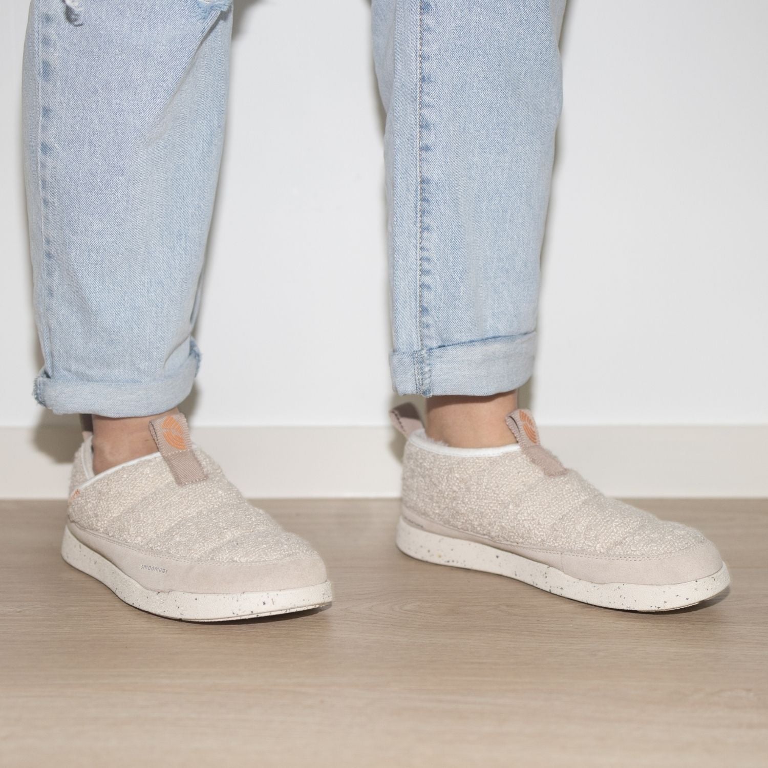 Smoomees-slippers-paired-with-denim-jeans
